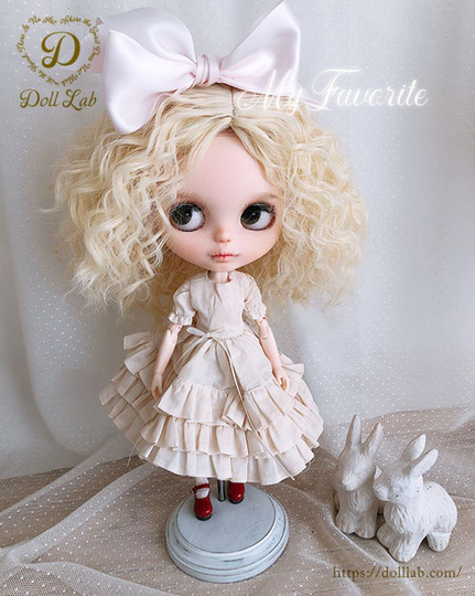 Doll Wig【10Inch For With Hair Size Blythe Doll】High-Temprature Material Dwl011-002