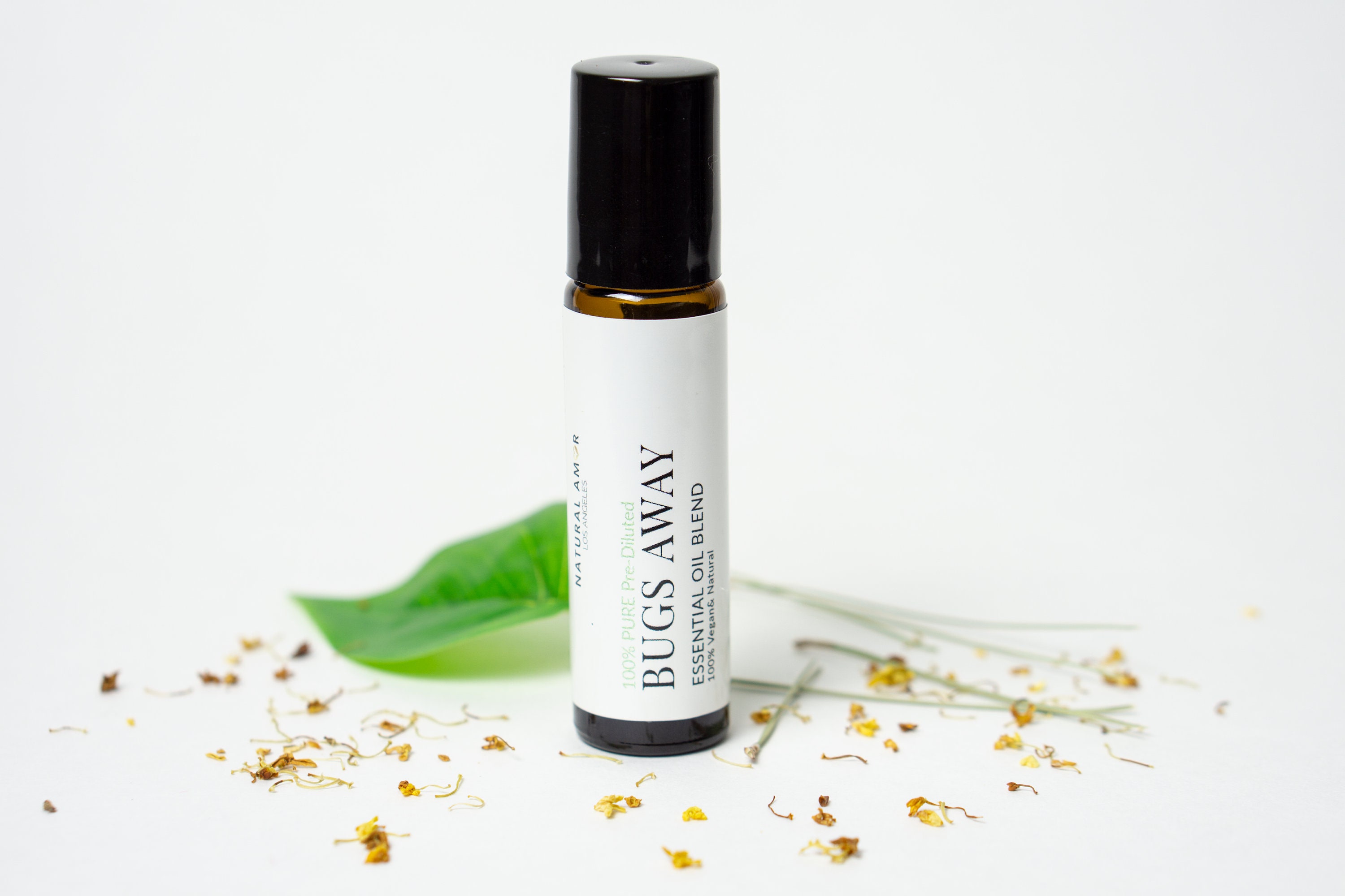 Bugs Away Essential Oil Blend Roller 10 Ml | Lemon Eucalyptus| Repellent Mosquito