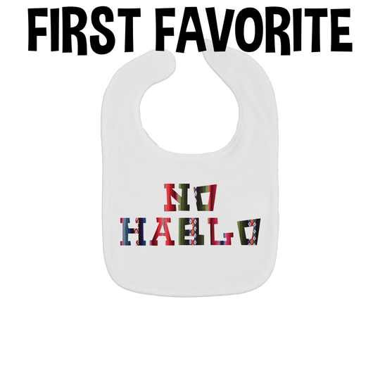 No Hablo Baby Bib