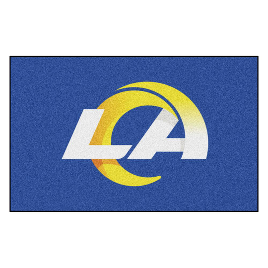 FANMATS Los Angeles Rams NFL Ulti-Mat 5 x 8 Blue Indoor Solid Sports Area Rug | 28770