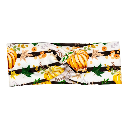Pumpkin Headband, Twist Headbands, Fall Headbands, Knotted Headbands, Fall Knotted Headband, Teacher Headband, Top Knot Headband, Women's Headband