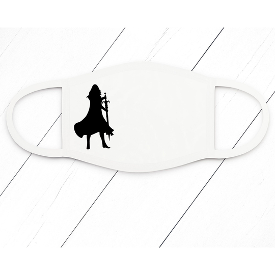 Queen Of Shadows Aelin Face Mask Pre-Order White