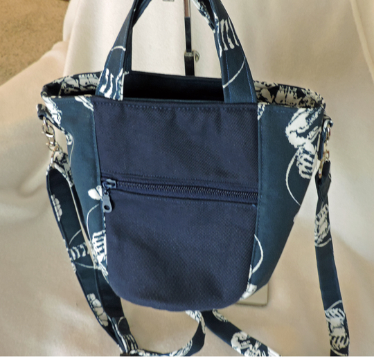 Lobster Bag, Project Maine Lobster Wine Gift Tote, Practical Zero Waste Bag, Lobster Purse