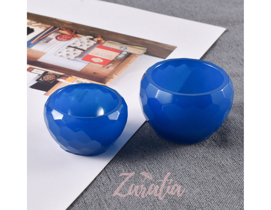 Small Bowl Mold, Mini Plate Resin Jewelry Storage Trinket Dish Silicone Mold