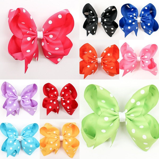 5" Polka Dots Bows