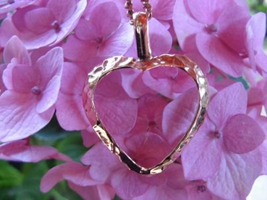 Copper Pendant & Chain Set #252Ar