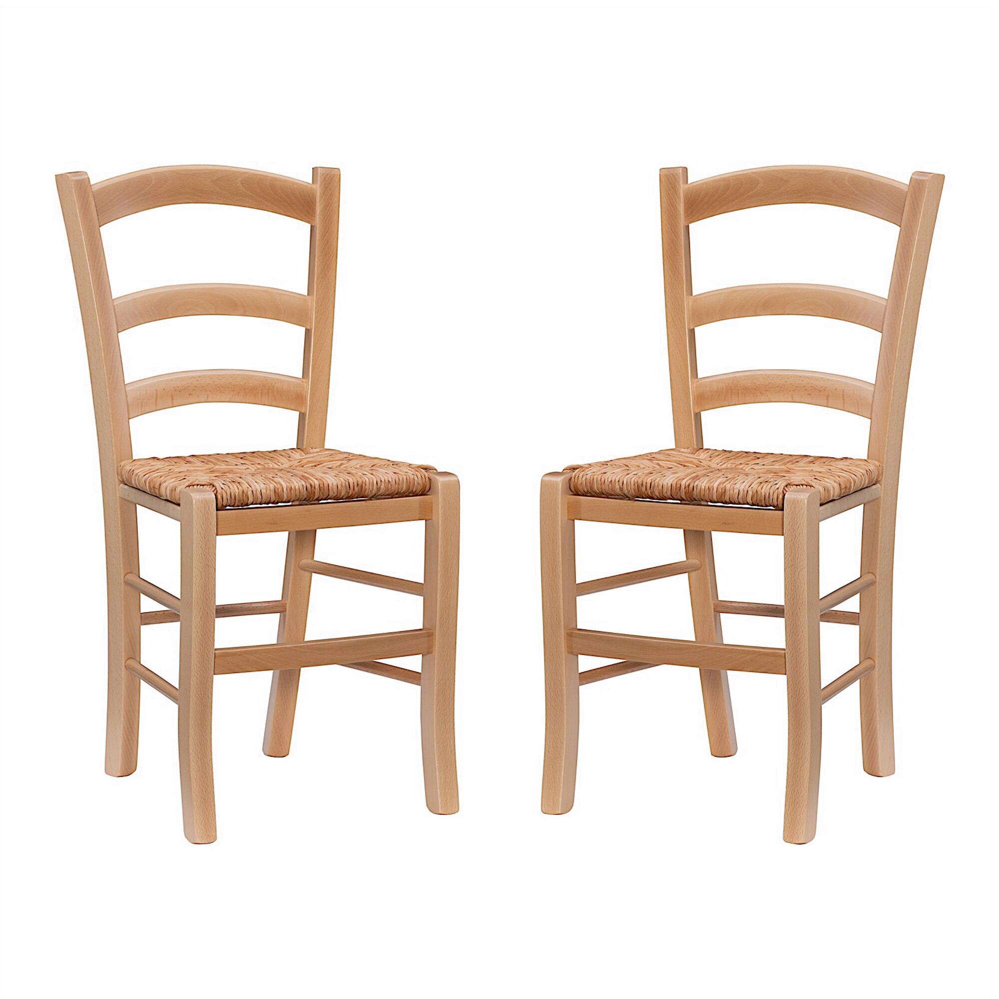 Wood Serafina Dining Chair Set of 2: White by World Market