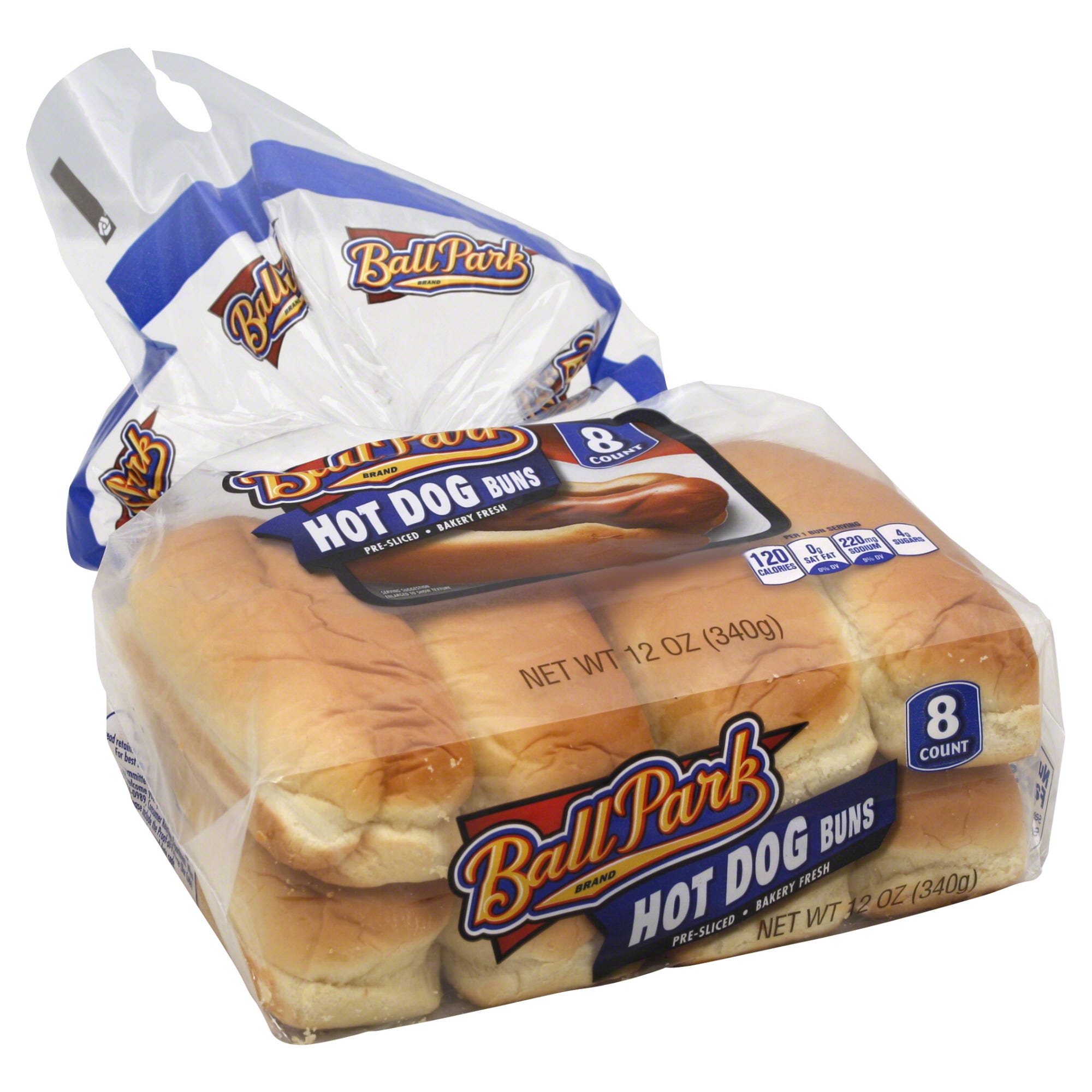 Ball Park Hot Dog Buns - 8 ct