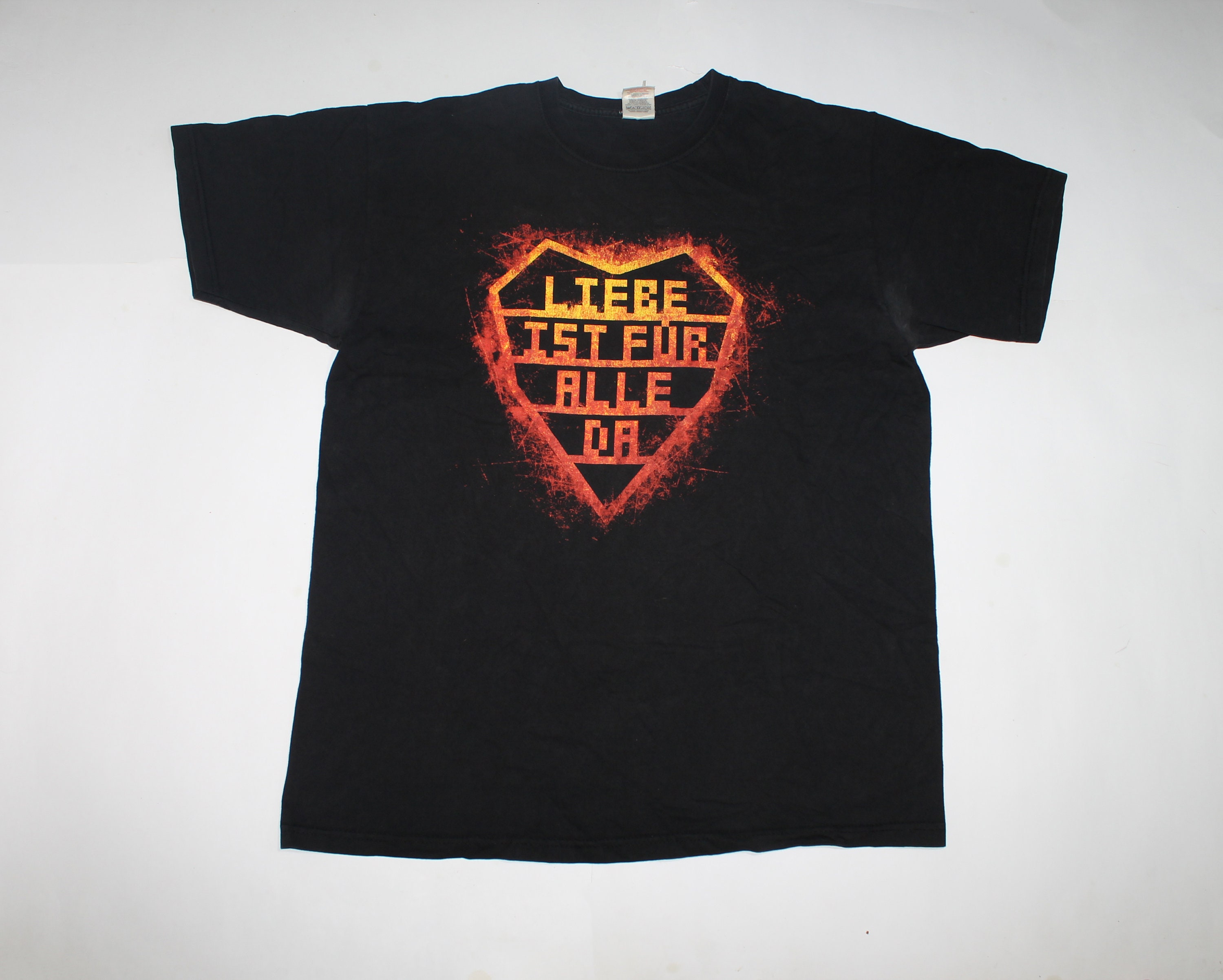 Rammstein Shirt Liebe Ist Fr Alle Da German Industrial Metal Band Men's Size L