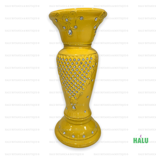 25" Oshun Metal Pedestal/ Pedestal Para En Metal/ Santeria Orishas