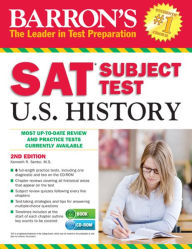 Barron's SAT Subject Test in U.S. History with CD-ROM Kenneth R. Senter M.S. Author
