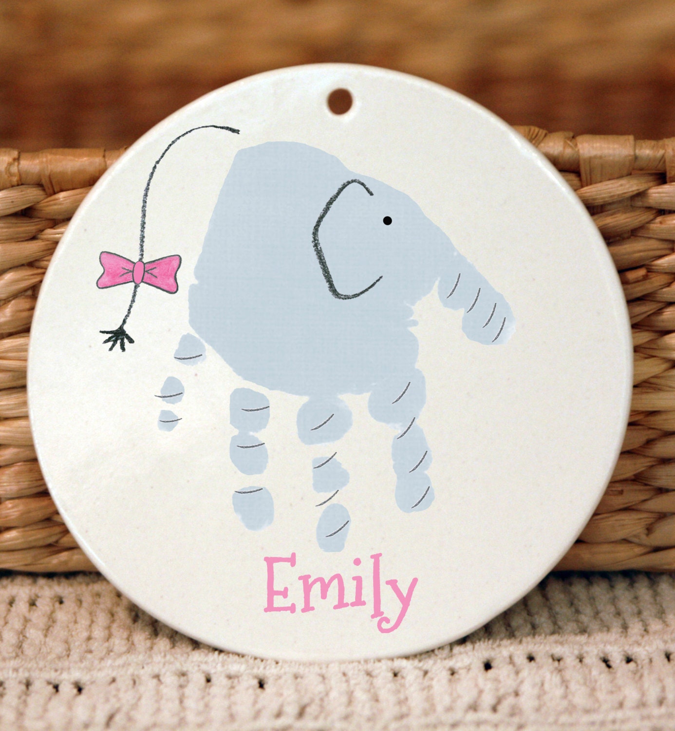 Elephant Ornament 403 Ornament
