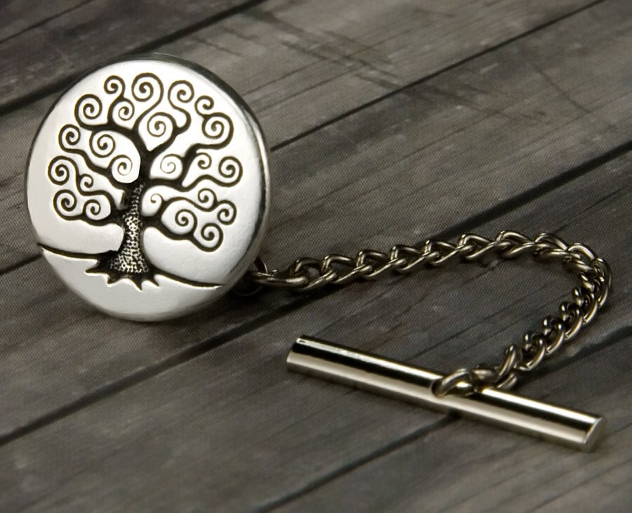 Tree Of Life Tie Tack - Pin Mens Accessories Gift Wedding Gifts For Him Jewelry Dad