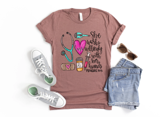 Nurse Practitioner Shirt, Gifts, Stethoscope Graduation Gift, Nursing School Shirts