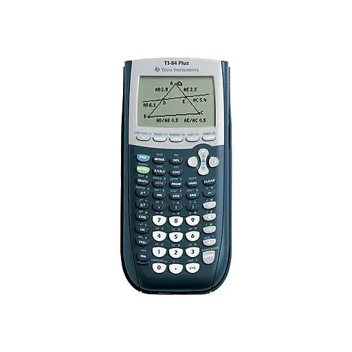 Texas Instruments TI-84 PLUS CAS Graphing Calculator, Black (TI84PLUS)