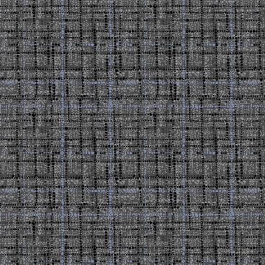 Coco ~ Charcoal Textured Grid Blender Cotton Fabric, Michael Miller 100% Gray Charcoal Coco Fabric