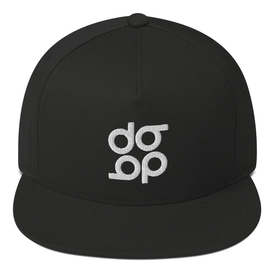 Digitalbits Hat, Embroidered Flat Bill Snapback Cap, Crypto Gift