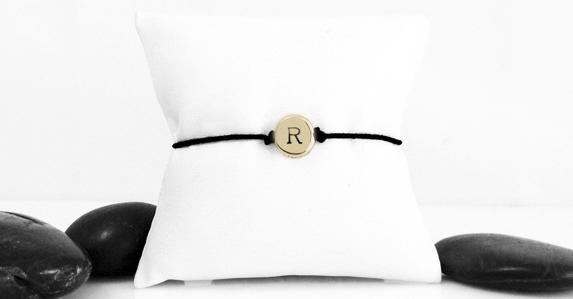 Custom Initials, Dainty Bracelet, Friendship Initials Jewelry, Hand Stamped, Initial Letter Personalized Gift