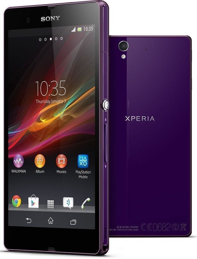 Sony Xperia z 16gb purple unlocked smartphone lt36h smartphone