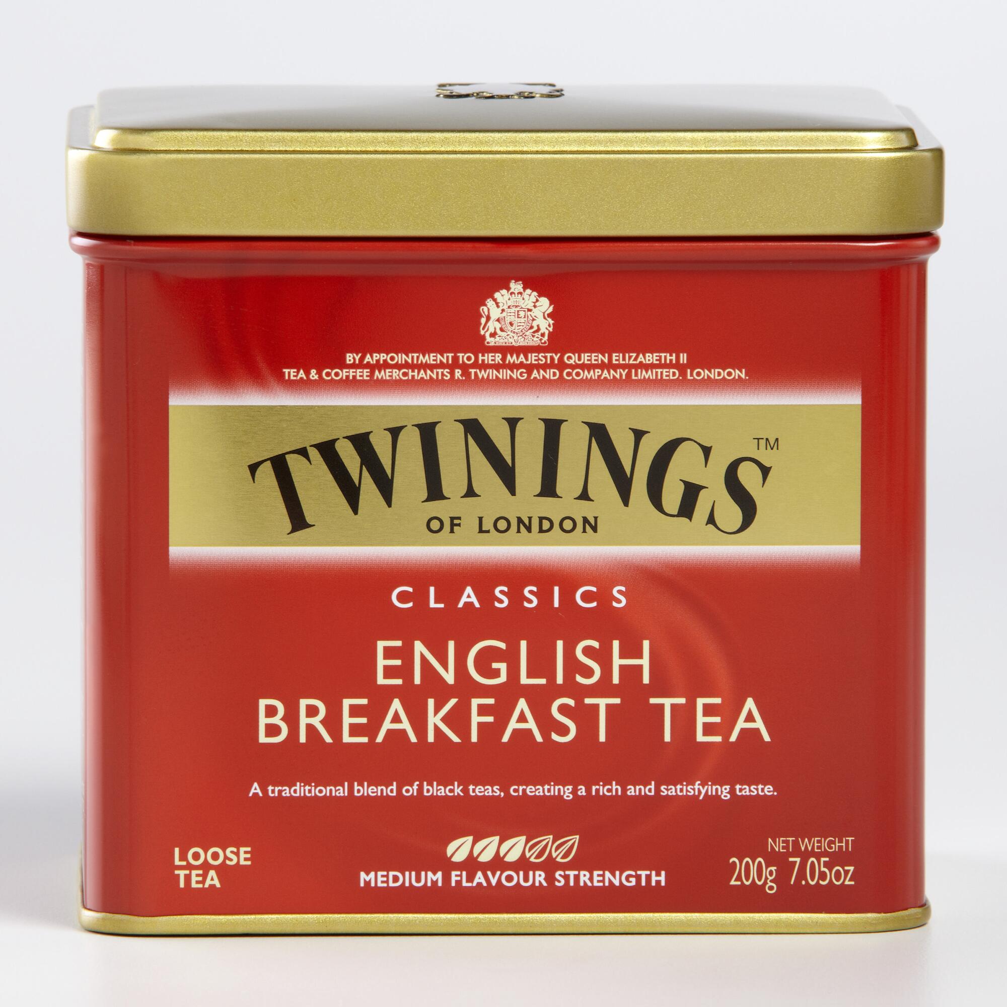 Twinings English Breakfast Loose Leaf Tea Tin by World Market