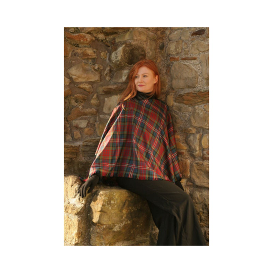 Tartan Shawl, Medium Weight Premium Wool | Tartan List D