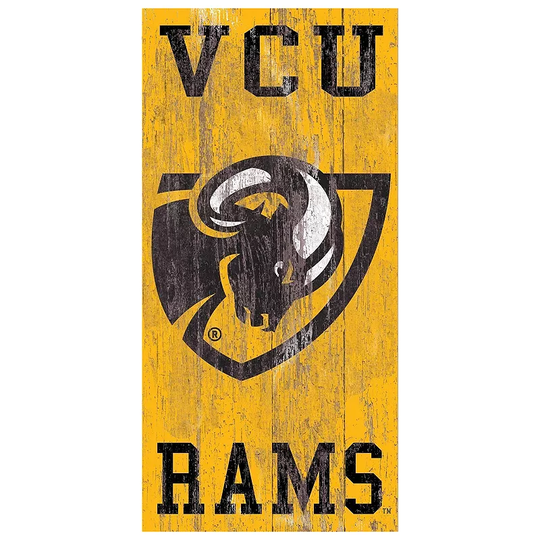 VCU Rams Heritage Logo Wall Sign, Multicolor