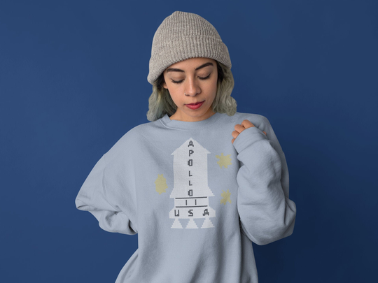 Apollo 11 The Shining Heavy Blend Crewneck Sweatshirt
