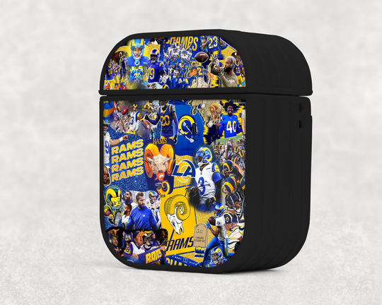 Rams Airpod Case, Pro Sports, Season, Football, Game, Gift For Him