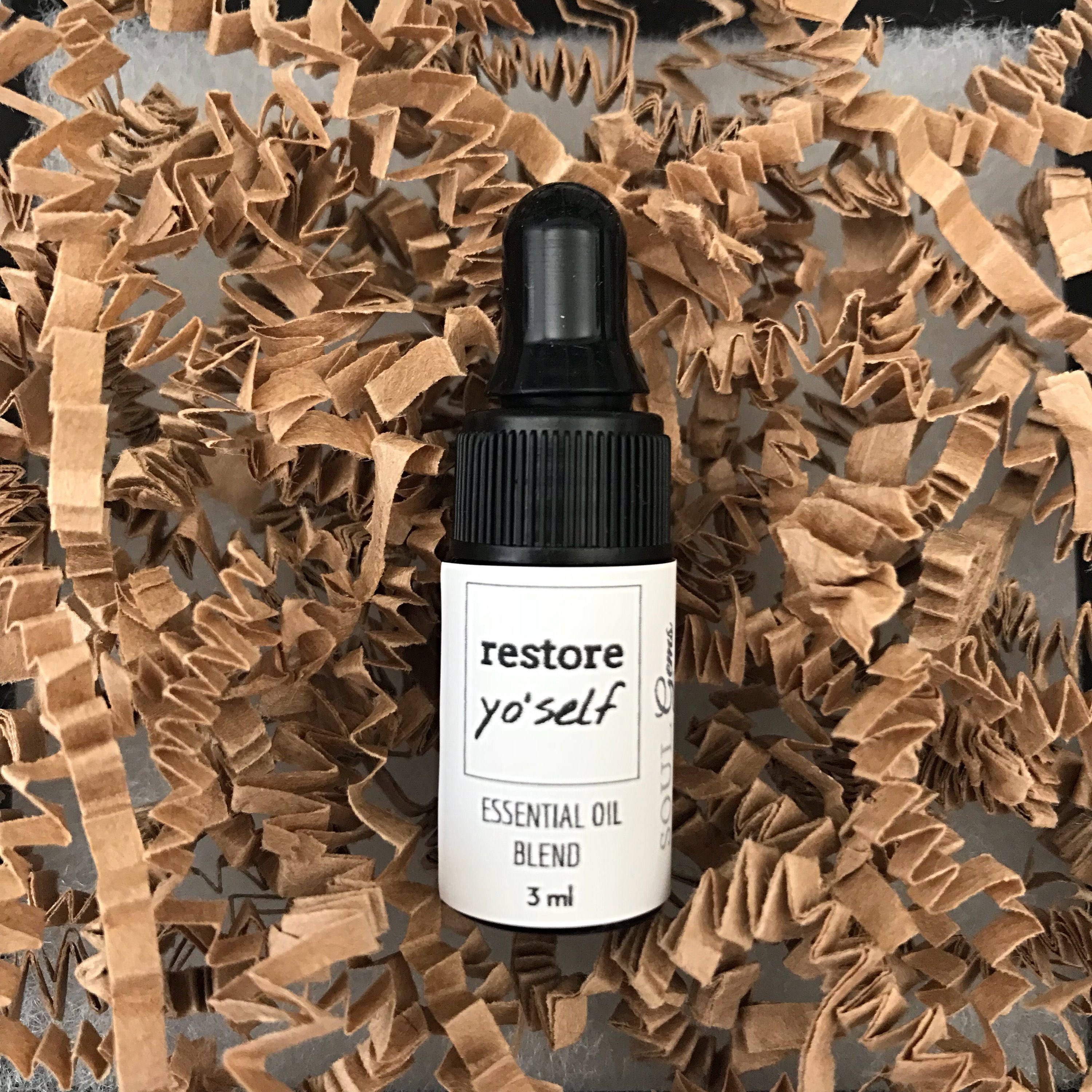 Uplifting Essential Oil Blend | Immune Boost |Therapeutic Restore Yo'self