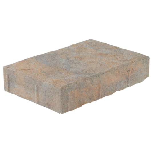Pavestone 8x12 Taverna 12-in L x 8-in W x 2-in H Timberwood Blend/Slate Concrete Interlocking Paver in Gray | 25378.TWBL