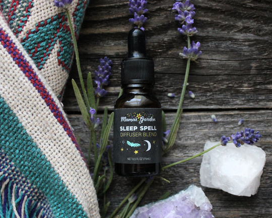 Sleep Spell Essential Oil Diffuser Blend, Relaxing, Deep Lavender, Ylang Ylang, Sweet Marjoram