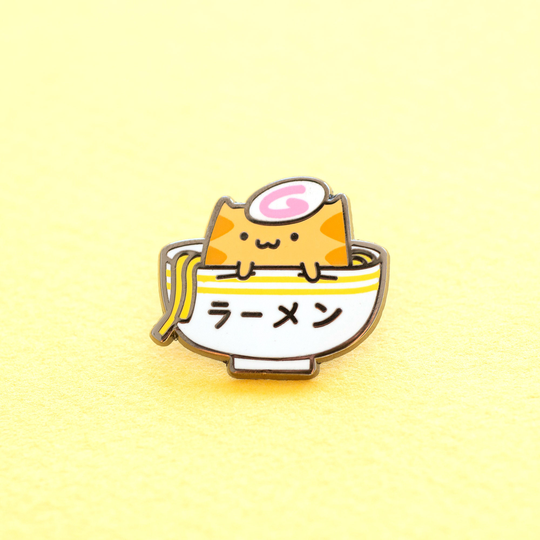Enamel Pin - Ramen Cat
