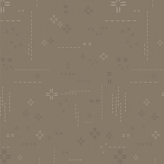 Timber Wolf, Decostitch Elements, Tan Quilting Cotton Blender Fabric, Art Gallery Fabrics
