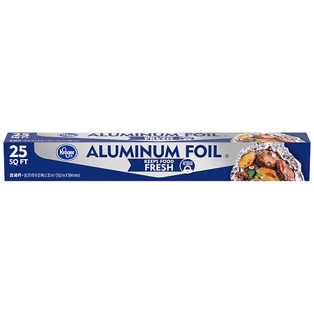 Kroger Aluminum Foil 25 Sq Ft - 1.0 ea