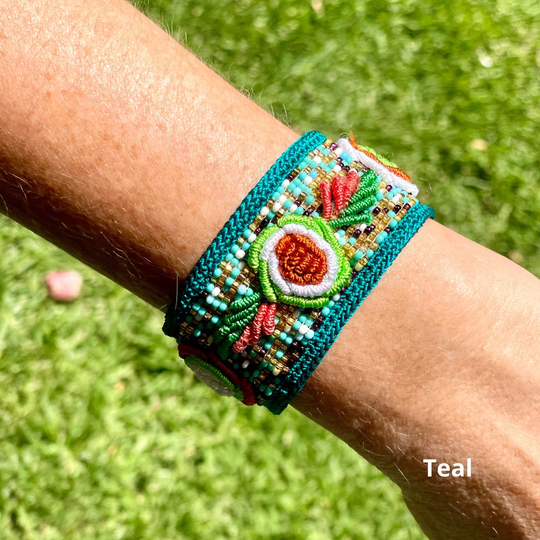 Boho Style Bracelet, Handmade Mexican Jewelry, Ethnic Jewelry