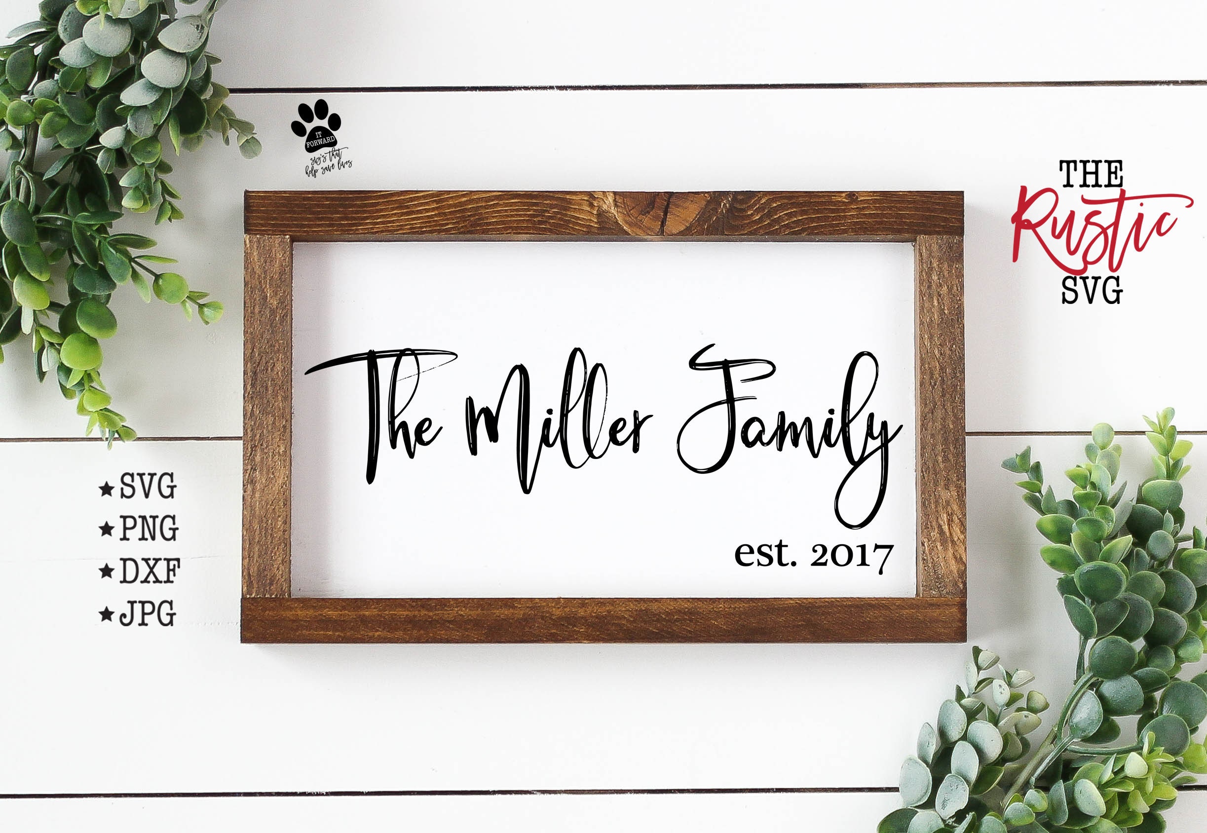 Established Sign, Last Name Svg, Family Home Wedding Svg Files, Cricut, Silhouette