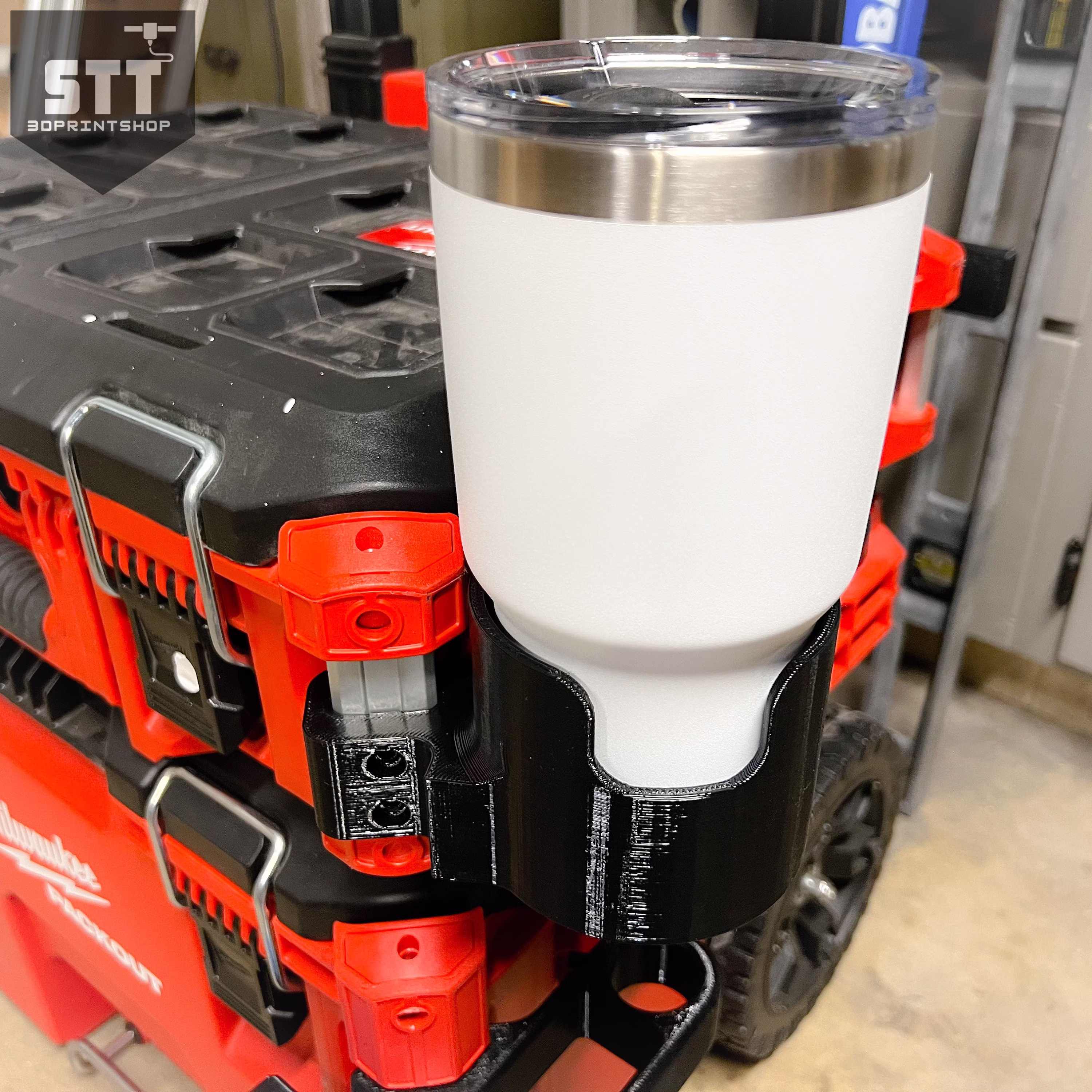 Milwaukee Packout Cup Holder | Yeti 30Oz, 3.5In, Or Custom Size