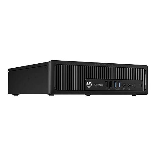 HP EliteDesk 800 G1 Refurbished Desktop Computer, Intel i5, 8GB RAM, 240GB SSD