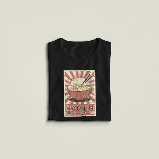 Ramen Shirt, Japanese Noodles Japan Anime Birthday Present Foodie Soup Japan, Queen Girl Aesthetic Tee