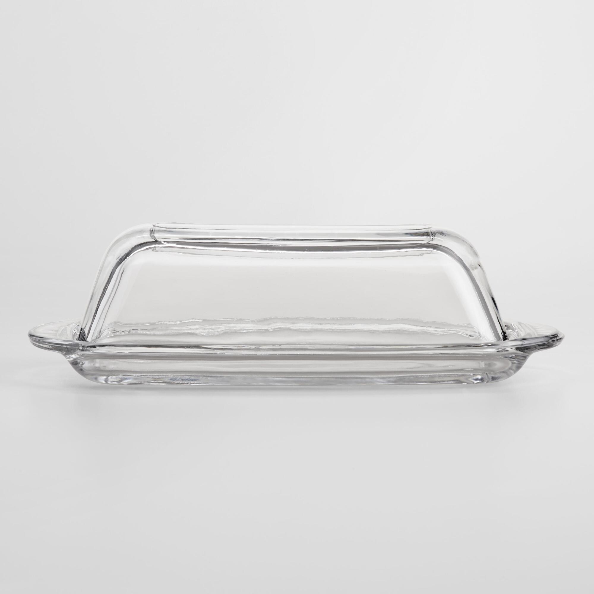 Glass Covered Butter Dish by World Market