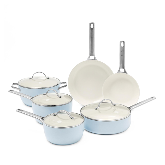 GreenPan Padova 10 Piece Nonstick Ceramic Cookware Set by World Market