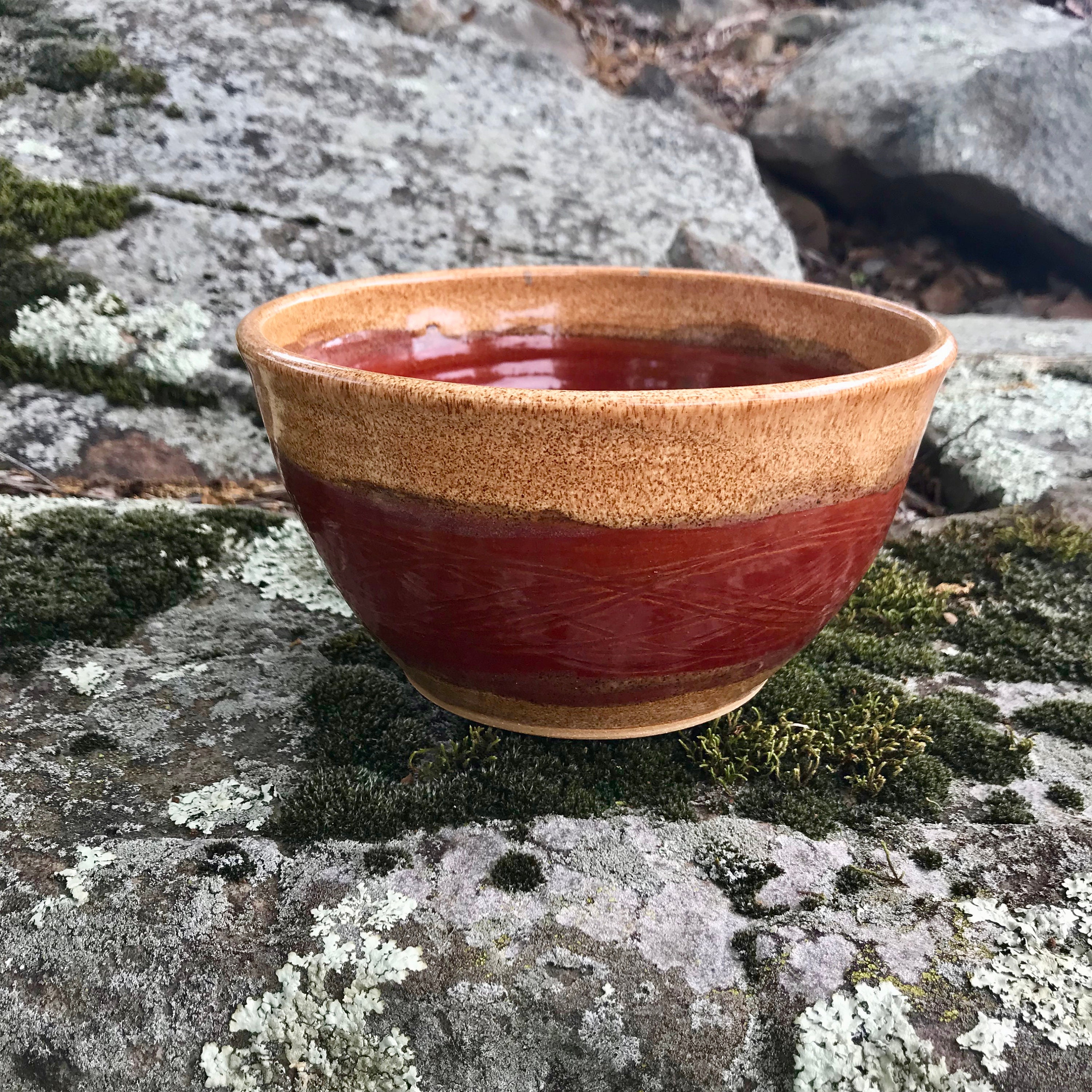 Cereal Bowl, Deep Soup Salad Ramen Small Serving Ceramic Soup Bowl, Pottery Stoneware Cereal Bowl