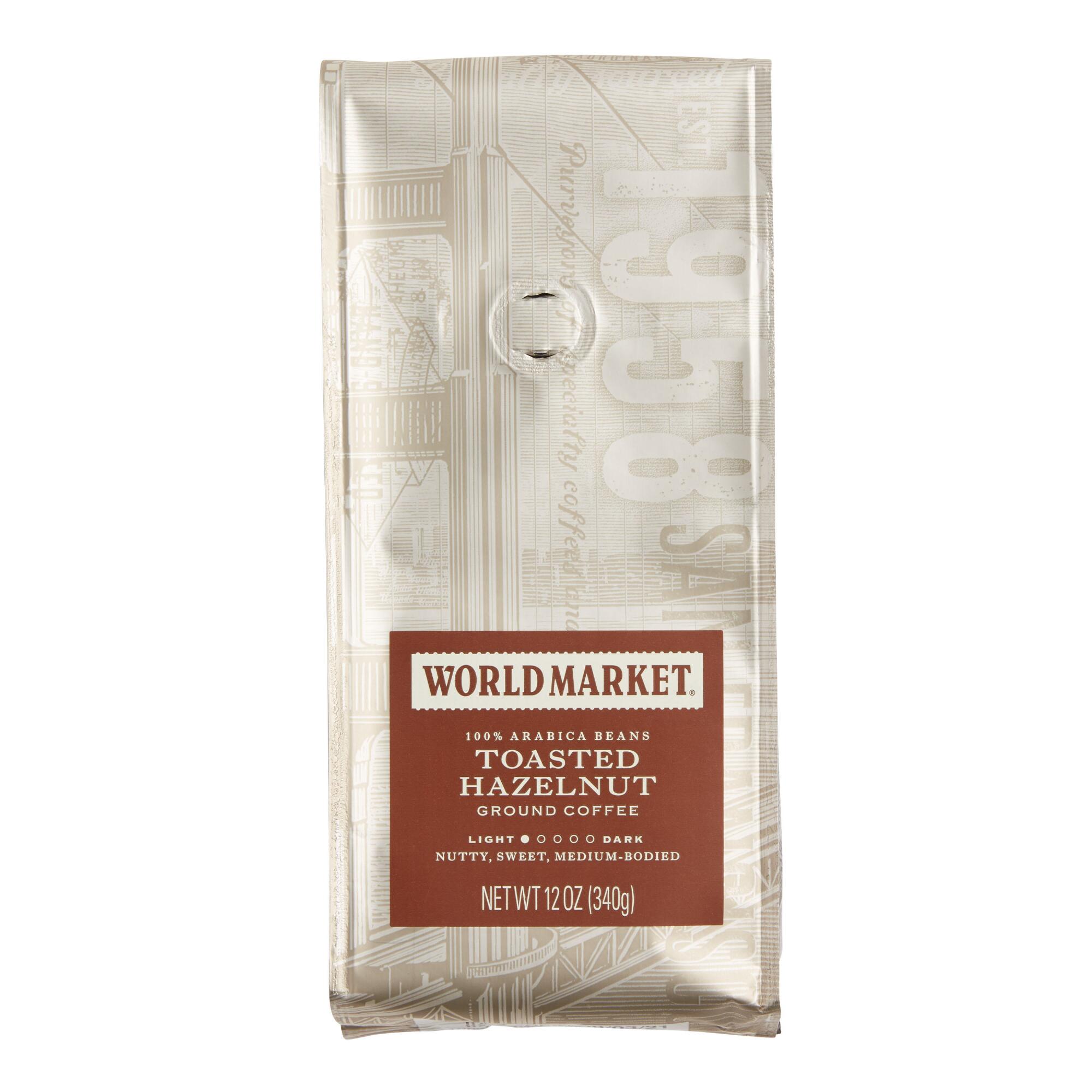 12 Oz. World Market Toasted Hazelnut Ground Coffee Set Of 6 by World Market