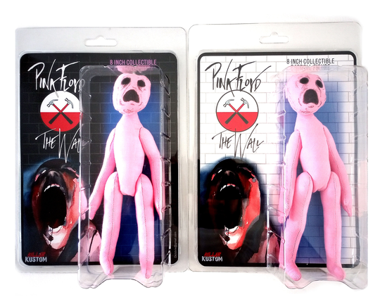 Pink Floyd The Wall Rag Doll Custom Made Action Figure Collectible in Display Clamshell Packaging Ooak Designs Only 20