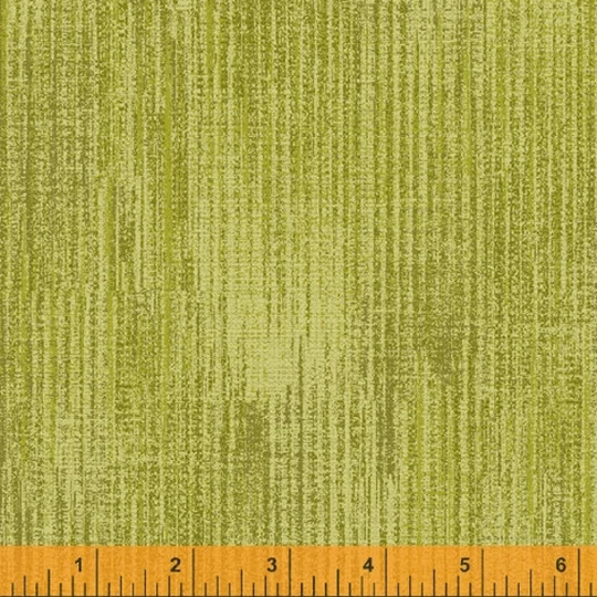 Green Fabric By The Yard, Spring Terrain Whistler Studio For Windham Fabrics, Green Blender Fabric, #21147