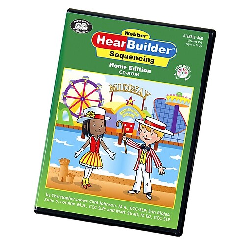 Super Duper Webber HearBuilder Sequencing Software Program HOME CD