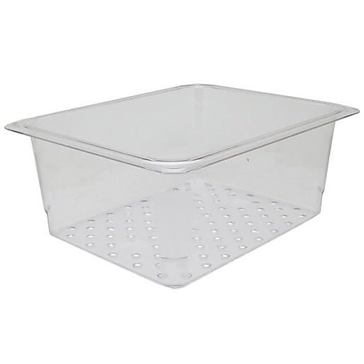 Cambro Camwear 5" Deep Clear Colander (78401)