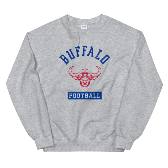 Buffalo Football Crew, Bills, Jim Kelly, Classic Unisex Sweatshirt