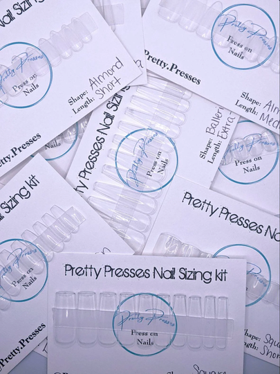 Nail Size Kits For Custom Orders See Details Instructions | Kids Short Medium Long Extra