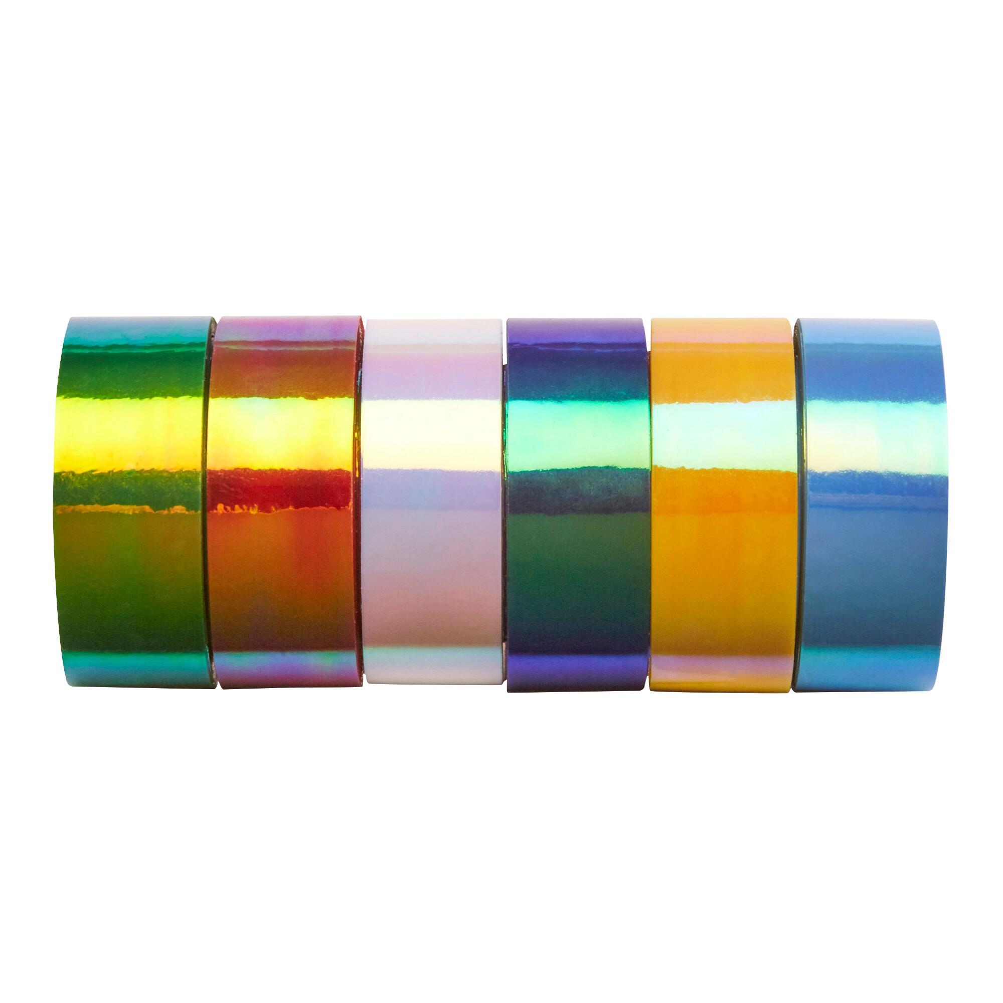 Kikkerland Iridescent Adhesive Tape 6 Pack by World Market
